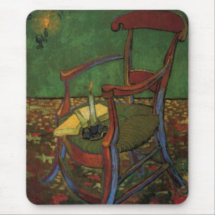 Paul Gauguin's Armchair by Vincent van Gogh マウスパッド