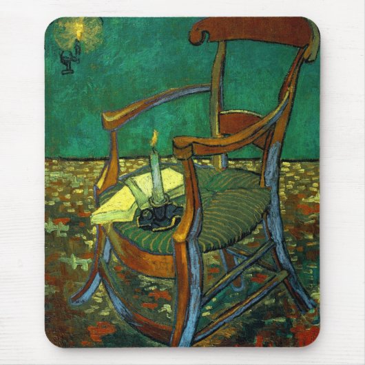Paul Gauguin's Armchair、Vincent vanゴッホ マウスパッド (正面)