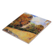 Paul Gauguin's painting, Meadow in Martinique, タイル (側面)