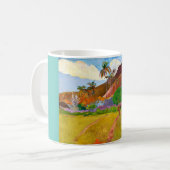 Paul Gauguin's Tahitian Landscape有名絵画な コーヒーマグカップ (正面左)
