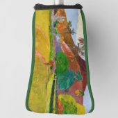 Paul Gauguin's Tahitian Landscape有名絵画な ゴルフヘッドカバー (回転90)