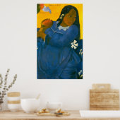 Paul Gauguin's Woman with a Mango (1892) ポスター (キッチン)