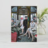 Paul-Gustave Fischer art – コペンハーゲントラム，カード (スタンド正面)