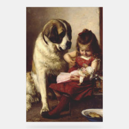 Paul Hermann Wagner: Best Friends Victorian Art アクリルサイン