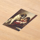 Paul Hermann Wagner: Best Friends Victorian Art アクリル招待状 (レイダウン)