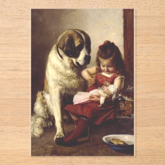Paul Hermann Wagner: Best Friends Victorian Art アクリル招待状 (正面)