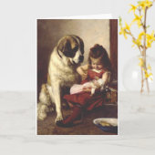 Paul Hermann Wagner: Best Friends Victorian Art カード (黄色い花)
