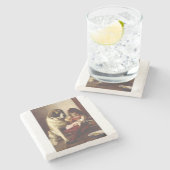 Paul Hermann Wagner: Best Friends Victorian Art ストーンコースター (横)