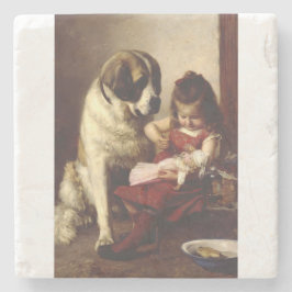 Paul Hermann Wagner: Best Friends Victorian Art ストーンコースター