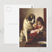 Paul Hermann Wagner: Best Friends Victorian Art ポストカード (正面/裏面)