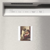 Paul Hermann Wagner: Best Friends Victorian Art マグネット (インサイチュ (食洗機))