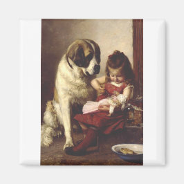 Paul Hermann Wagner: Best Friends Victorian Art マグネット