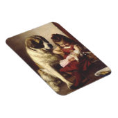 Paul Hermann Wagner: Best Friends Victorian Art マグネット (右側)