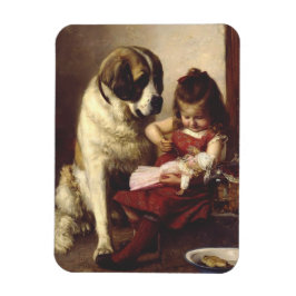 Paul Hermann Wagner: Best Friends Victorian Art マグネット