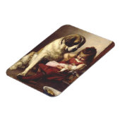 Paul Hermann Wagner: Best Friends Victorian Art マグネット (左側)