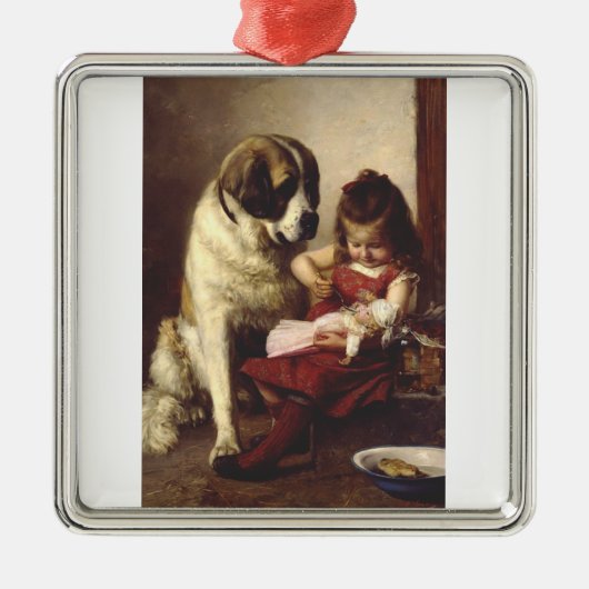 Paul Hermann Wagner: Best Friends Victorian Art メタルオーナメント (正面)