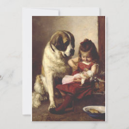 Paul Hermann Wagner: Best Friends Victorian Art 招待状