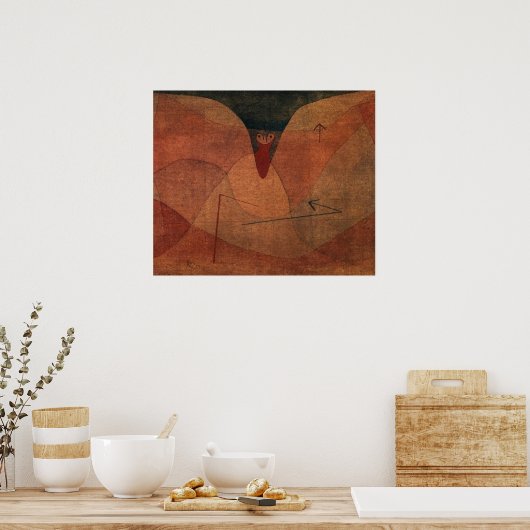 Paul Kleeによるアヴィア進化 ポスター (キッチン)