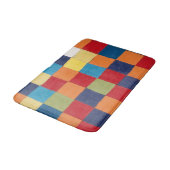 Paul Kleeによるカラーチャート「Qu 1」 バスマット (アングル)