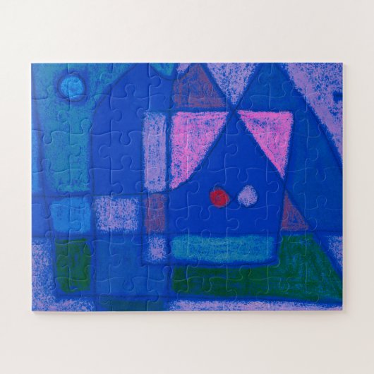 Paul Kleeによるヴェネツィアの小さな部屋、抽象芸術・アート ジグソーパズル (横)