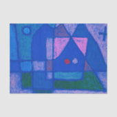 Paul Kleeによるヴェネツィアの小さな部屋、抽象芸術・アート 薄葉紙 (正面)