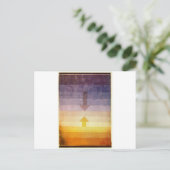 Paul Kleeによる夕べでの分離 ポストカード (スタンド正面)