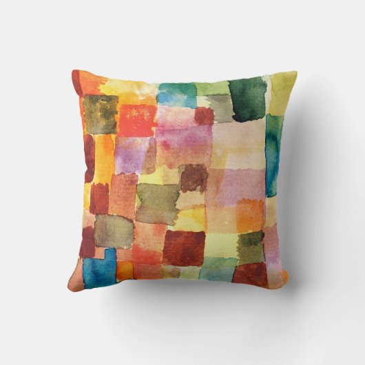 Paul Kleeによる無題抽象芸術アート クッション (裏面)