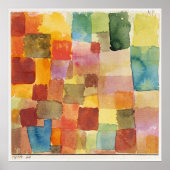 Paul Kleeによる無題抽象芸術 ポスター (正面)