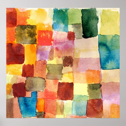 Paul Kleeによる無題 ポスター (正面)