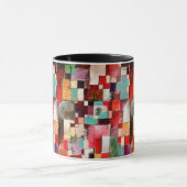 Paul Kleeによる赤と緑と紫 – 黄色のリズム マグカップ (中央)