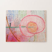 Paul Kleeによる開花(1934) -抽象芸術・アート ジグソーパズル (横)