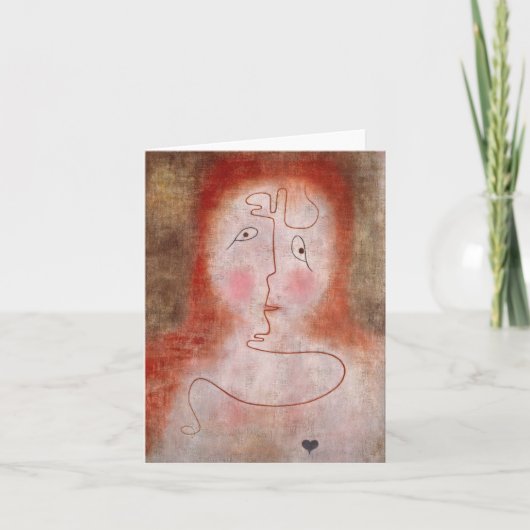 Paul Kleeによる魔法鏡 サンキューカード (正面)