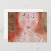 Paul Kleeによる魔法鏡 ポストカード (正面/裏面)