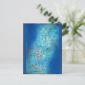 Paul Kleeによる魚の画像 ポストカード (スタンド正面)