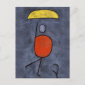 Paul Kleeの傘で シーズンポストカード (正面)