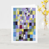 Paul Kleeアーキテクチャ カード (黄色い花)