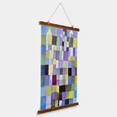 Paul Kleeアーキテクチャ 吊り下げ型タペストリー (傾斜あり)
