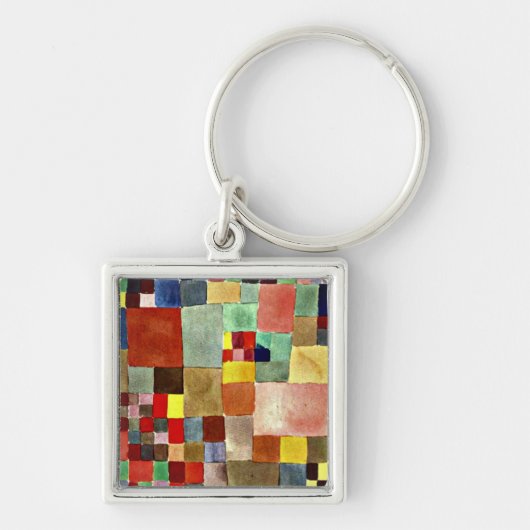 Paul Kleeアート：『砂の花』 キーホルダー (正面)