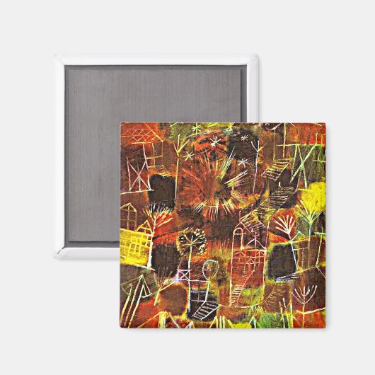 Paul Klee宇宙構図 マグネット (正面/裏面)