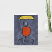 Paul Klee氏による抽象芸術・アート カード (正面)