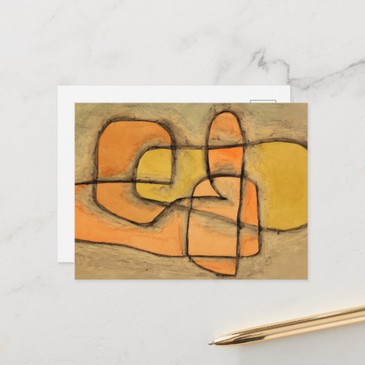 Paul Klee氏による階層化 シーズンポストカード (正面/裏面インサイチュ)