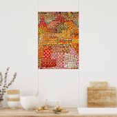 Paul Klee – タウンキャッスルKr. ポスター (キッチン)