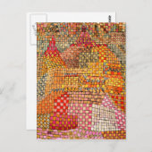 Paul Klee – タウンキャッスルKr. ポストカード (正面/裏面)