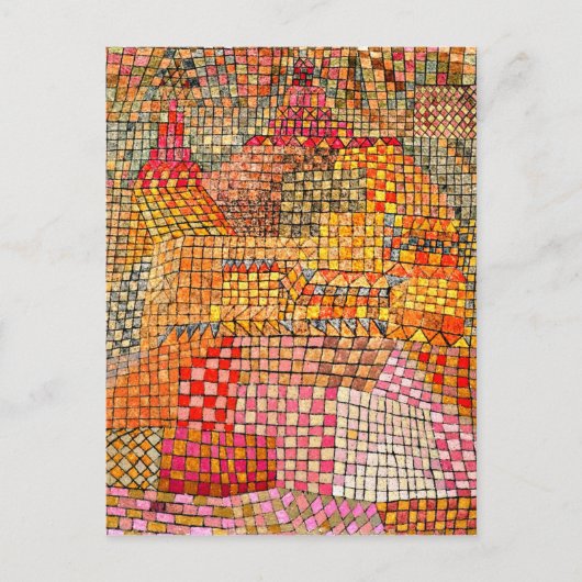 Paul Klee – タウンキャッスルKr. ポストカード (正面)