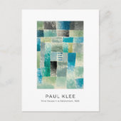 Paul Klee, モダン カラフル抽象芸術 ポストカード (正面)