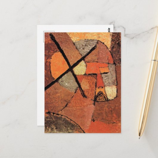 Paul Klee – リストから削除 ポストカード (正面/裏面インサイチュ)