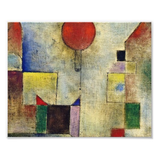 Paul Klee – レッドバルーン フォトプリント (正面)