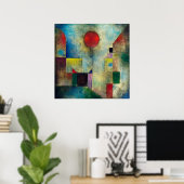 Paul Klee:レッドバルーン ポスター (ホームオフィス)