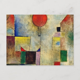 Paul Klee – レッドバルーン ポストカード