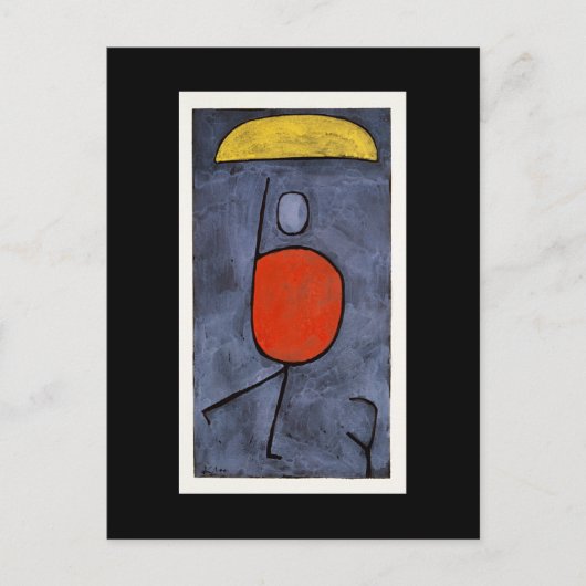 Paul Klee – 傘つき ポストカード (正面)